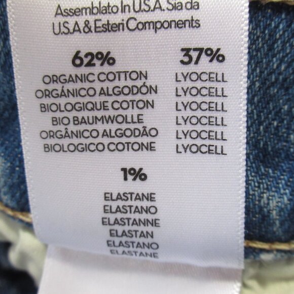 NWT Mother Mid Rise Dazzler Ankle in Tropic Like It's Hot Crop Stretch Jeans 28 - Picture 5 of 7